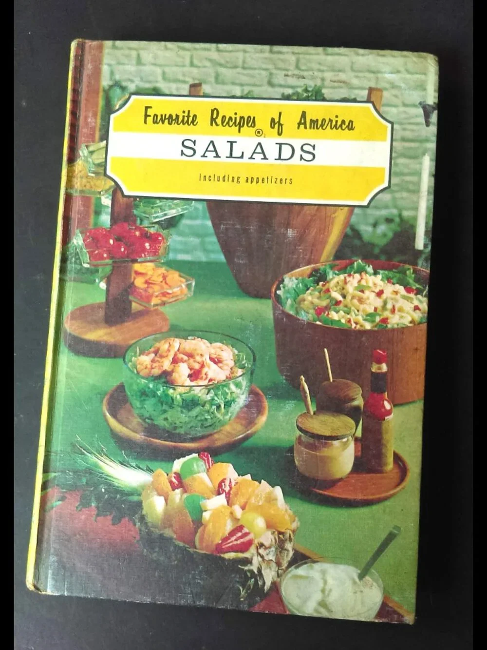 Vintage Favorite Recipes Of America 4 Cook Book Set HC Meats Desserts Salads